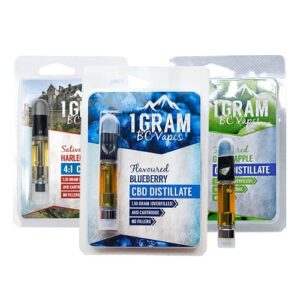 Buy BC Vape THC Distillate Vape Cartridges